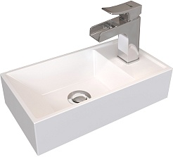 Stella Polare Раковина Бриз мини 41 белая – фотография-1